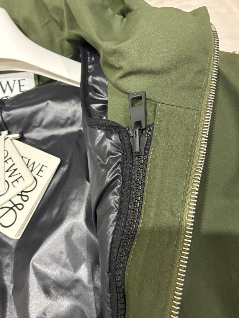 ロエベ LOEWE 24SS Militaryジャケットフーディパーカー48