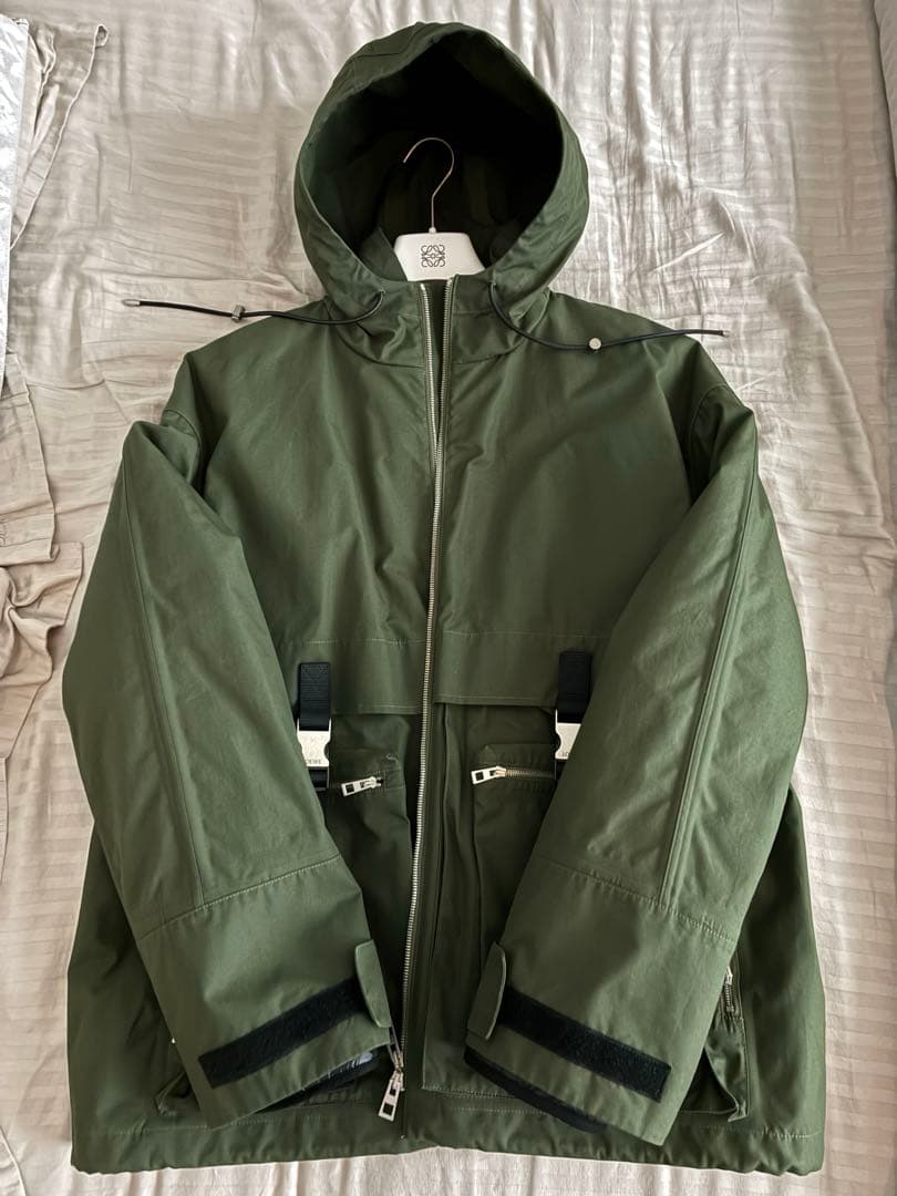 ロエベ LOEWE 24SS Militaryジャケットフーディパーカー48