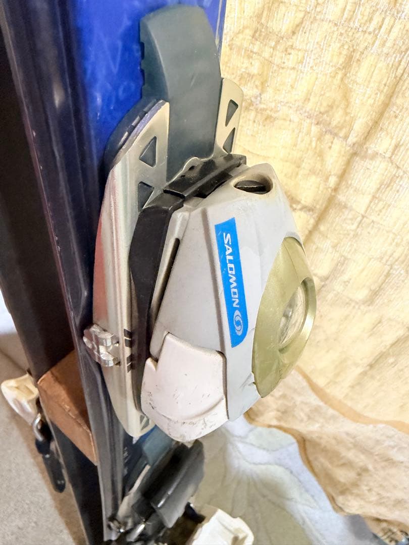 SALOMON SCREAMER スキー 青　145センチ送料込み