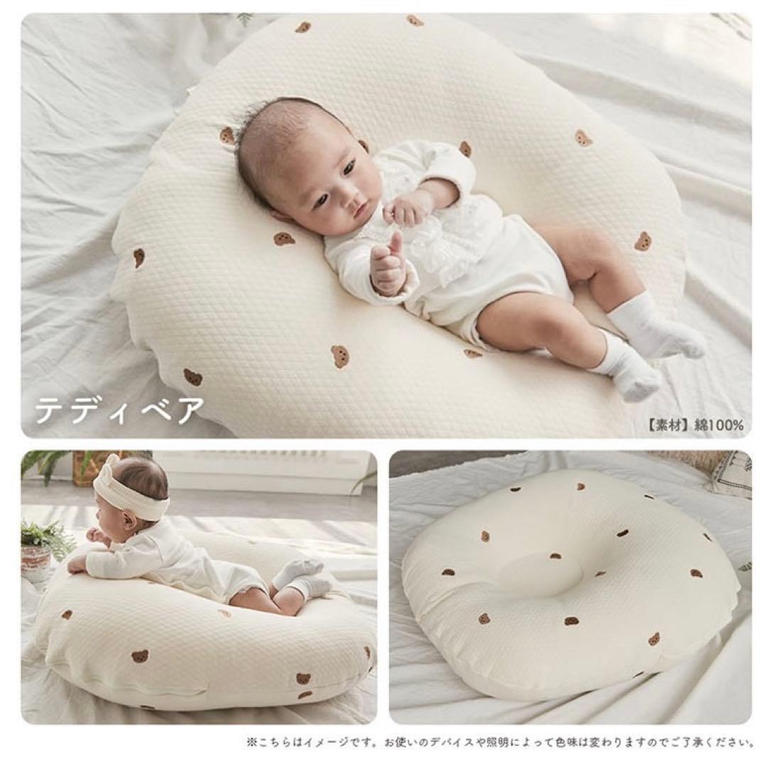 ロトトクッション テディベア柄