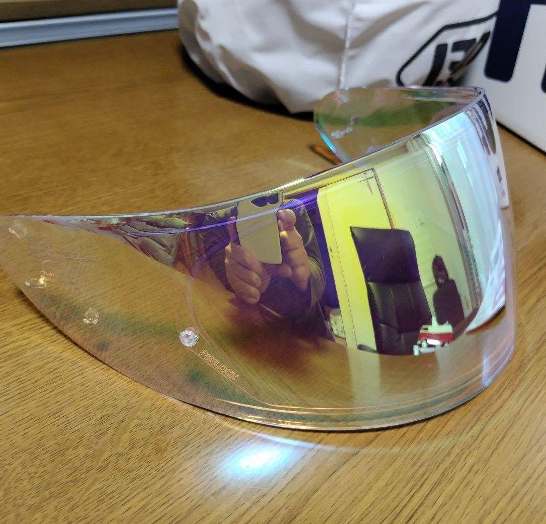 SHOEI RYD 純正ミラーシールド純正メロウスモーク付き Sサイズ