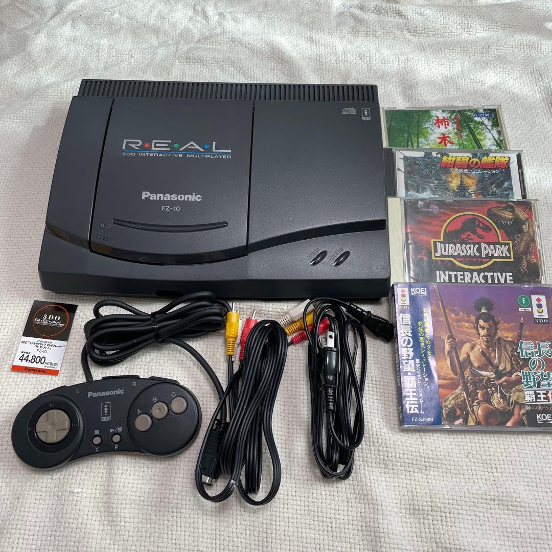 3do fz-10 Panasonic REAL 信長の野望　ジュラシックパーク