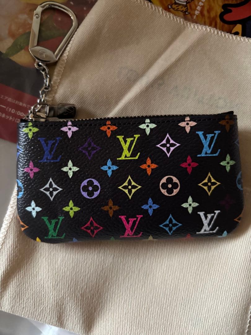 【最安値】【新品未使用】ルイヴィトン　ポシェットクレ　村上隆　2025