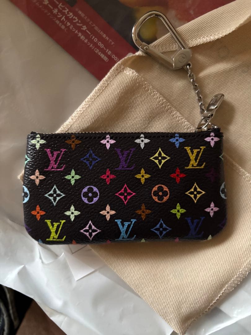 【最安値】【新品未使用】ルイヴィトン　ポシェットクレ　村上隆　2025