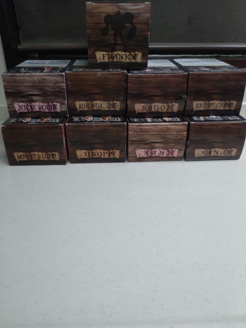 ワンピース THE GRANDLINE 麦わらの一味 9体セット　おまけ付き2体