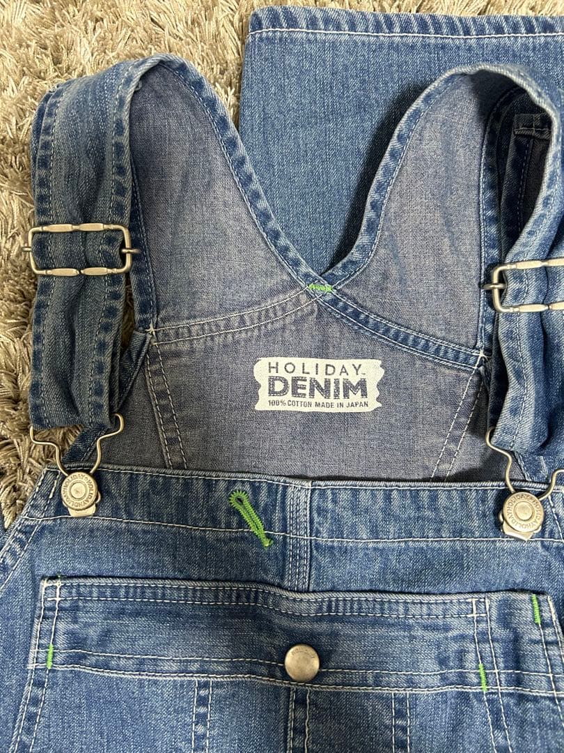 HOLIDAY BIG DENIM OVERALL サイズ01 オーバーオール