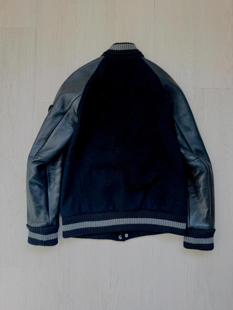 bedwin ベドウィン レザー ウール スタジャン 09AW サイズ2