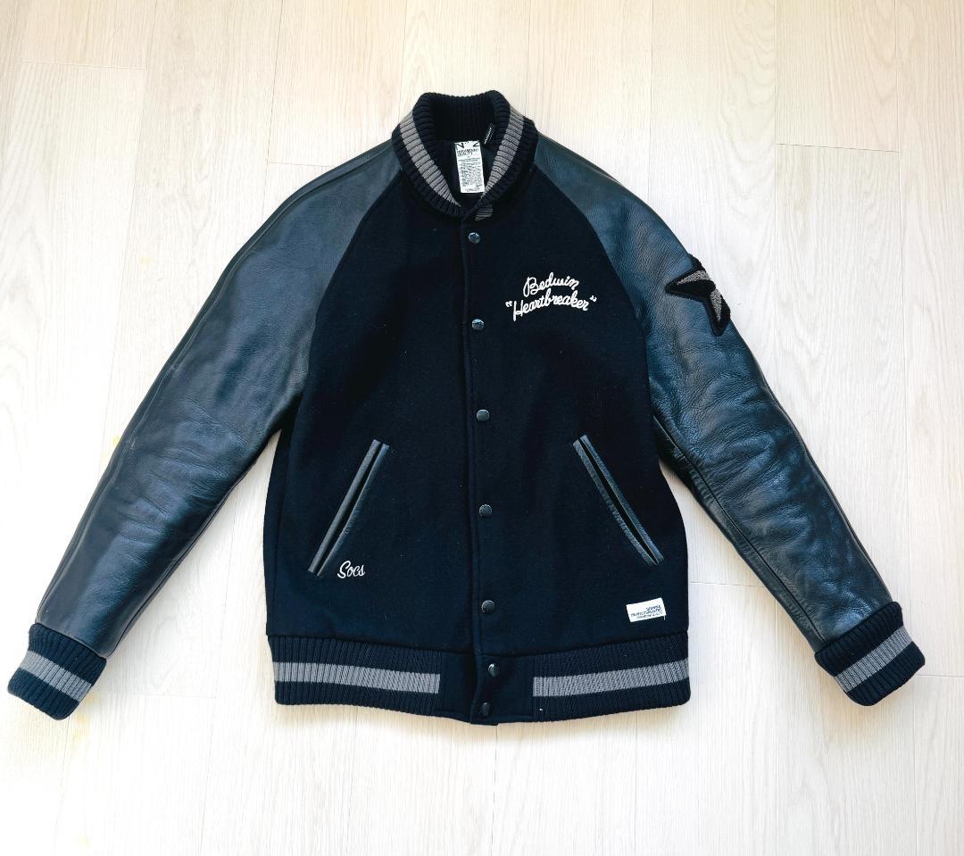 bedwin ベドウィン レザー ウール スタジャン 09AW サイズ2