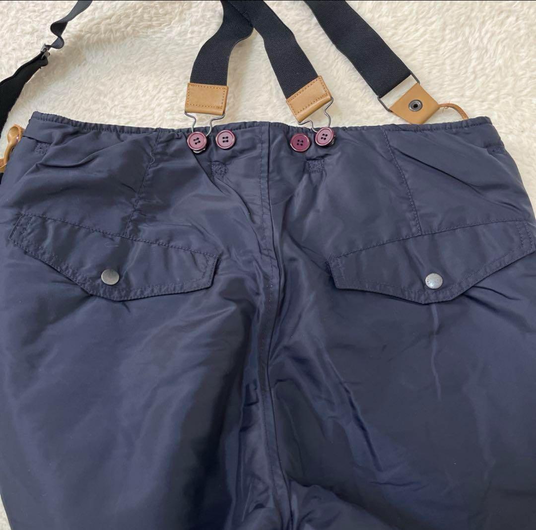 HOUSTON 40 フライトパンツ A-11B フライトスーツ ネイビー 肉厚