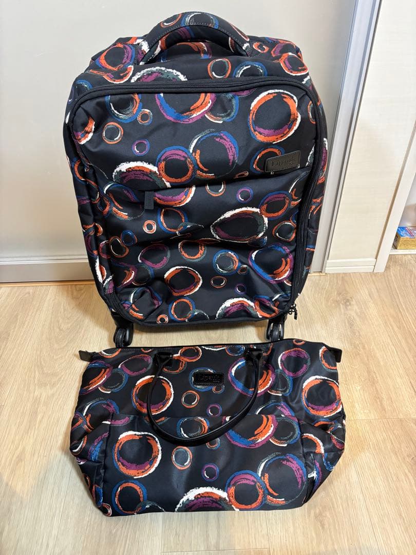 Liqault リポー　キャリーバッグ　トートバッグ　2点まとめ売り