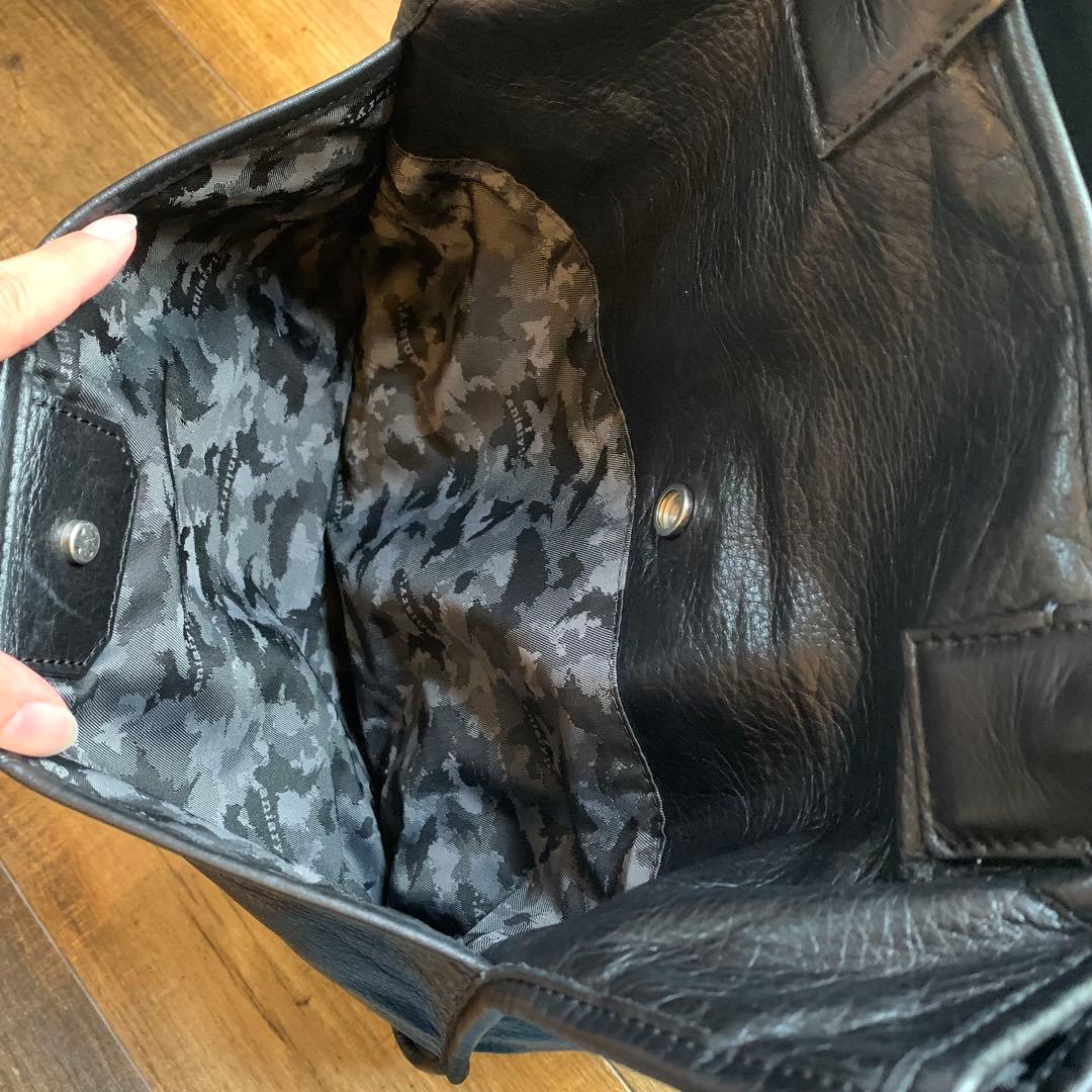 【未使用美品】aniary アニアリ レザー トートバッグ ブラック