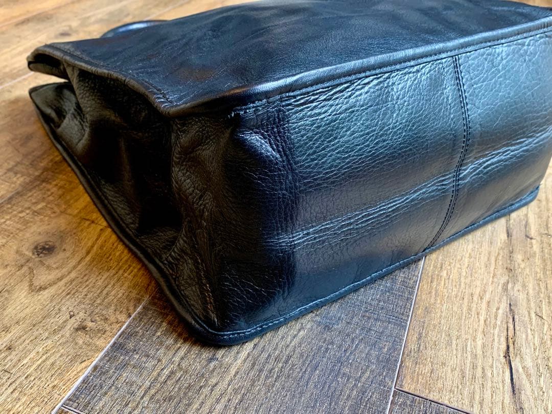 【未使用美品】aniary アニアリ レザー トートバッグ ブラック