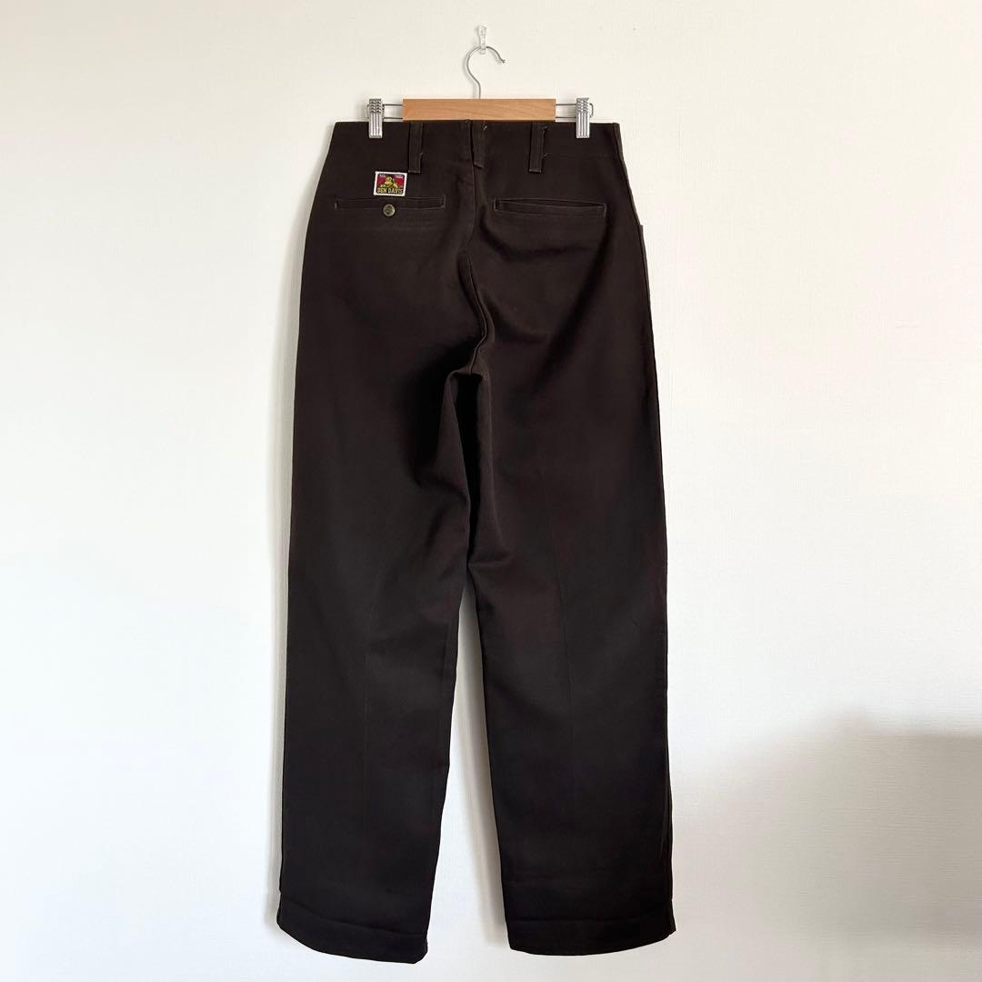 00s BEN DAVIS フリスコパンツ ダークブラウン USA生地 30