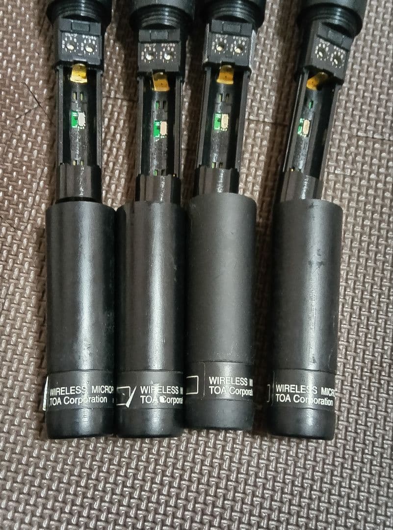 滝*様 TOA WM-1220 ワイヤレスマイク 4本セット ジャンク品