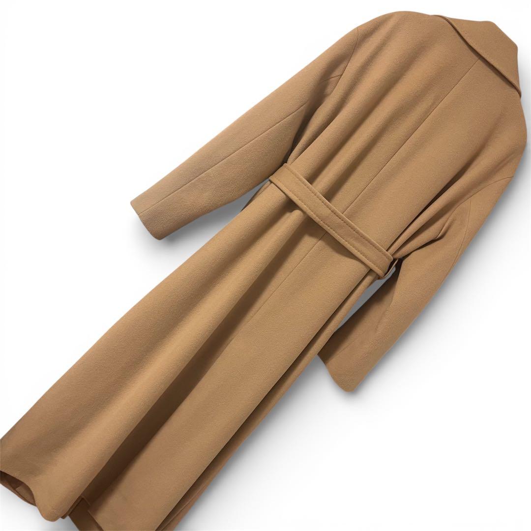 美品❗️23区 ウールカシミアロングチェスターコート