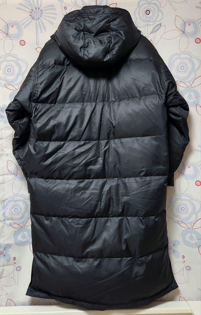 ミズノプロ mizuno pro ダウンコート M 黒 野球 ベンチコート 美品