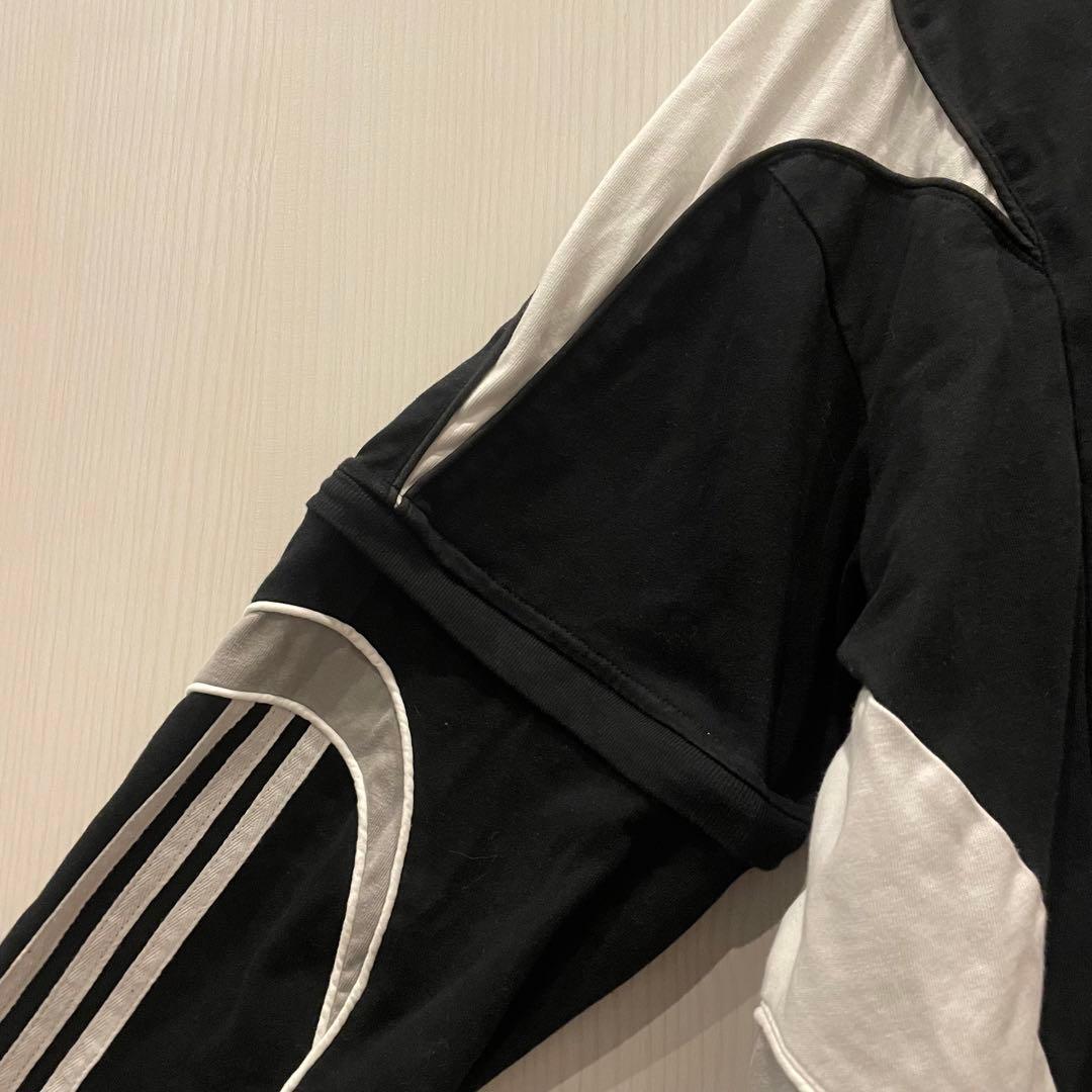 PERSONSOUL スプリット スリーブ レーシング T シャツ