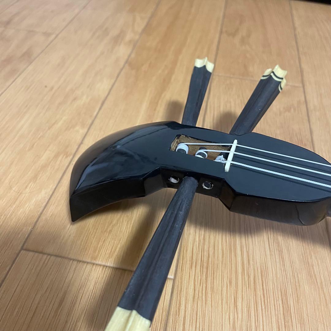 沖縄三線　ハードケース付き 沖縄　三線　民謡　弦楽器