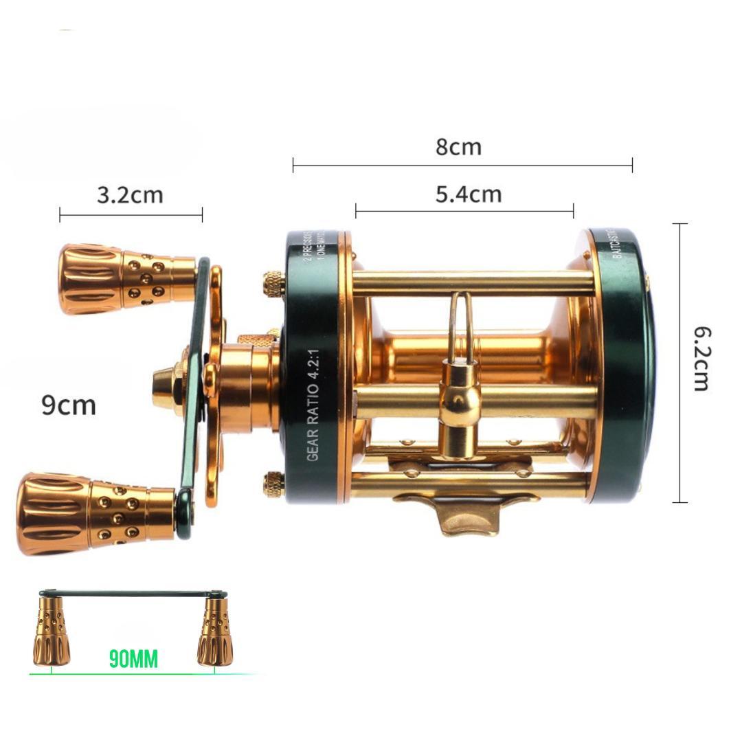 ベイトリール ビッグベイトリール リール 両軸リール 釣りリール 右ハンドル