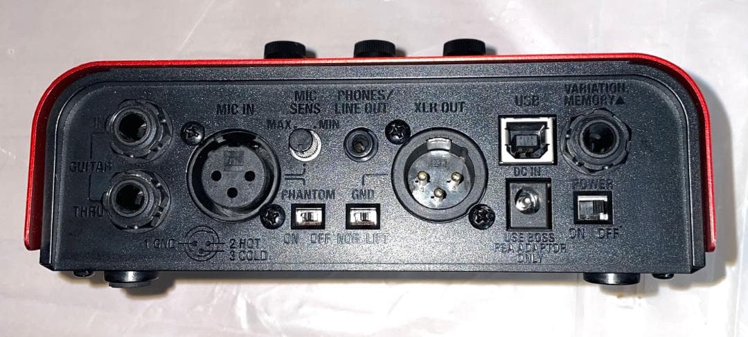 キミさん　専用　BOSS VE-2 Vocal Harmonist 赤