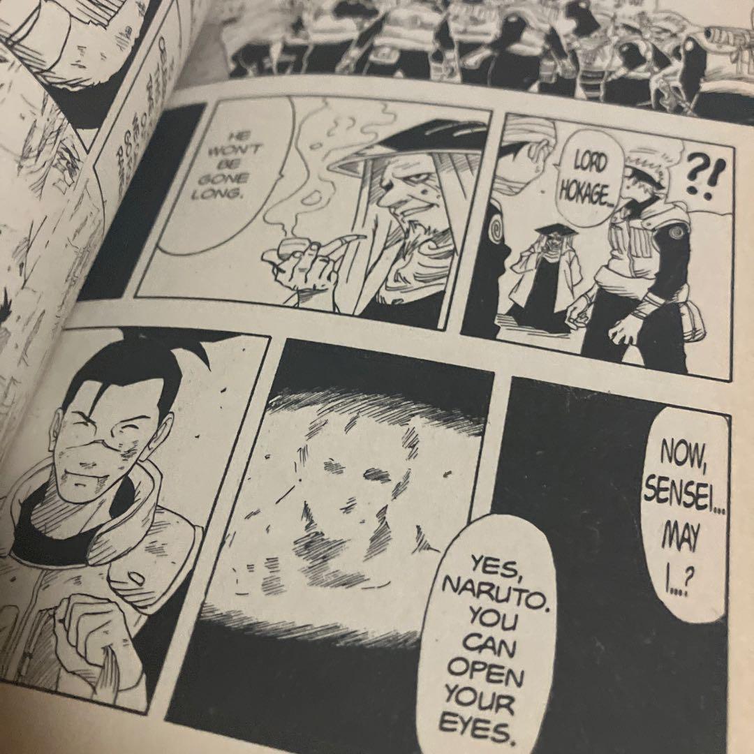 英語版　NARUTO　1〜12巻セット