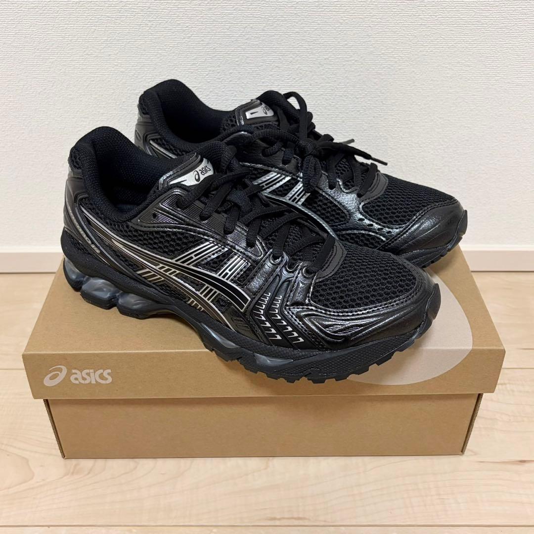 【新品・未使用】25.0cm ASICS GEL-KAYANO 14 ブラック