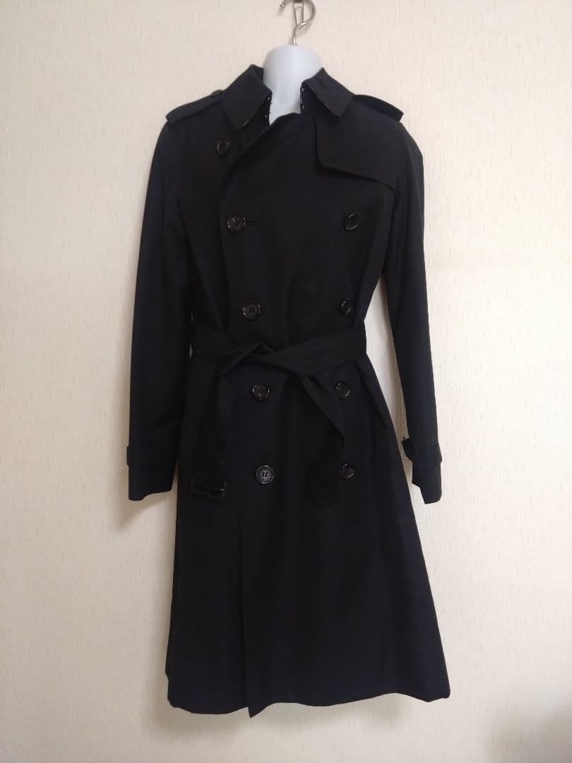 ト*シ様 BURBERRY ブラックトレンチコート 36