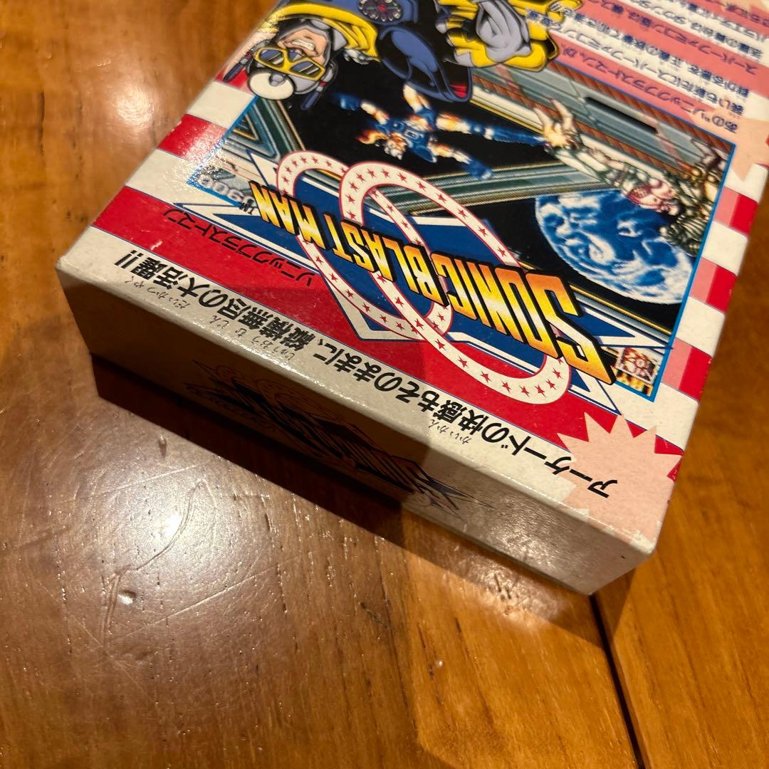 未開封　ソニックブラストマン　スーパーファミコン