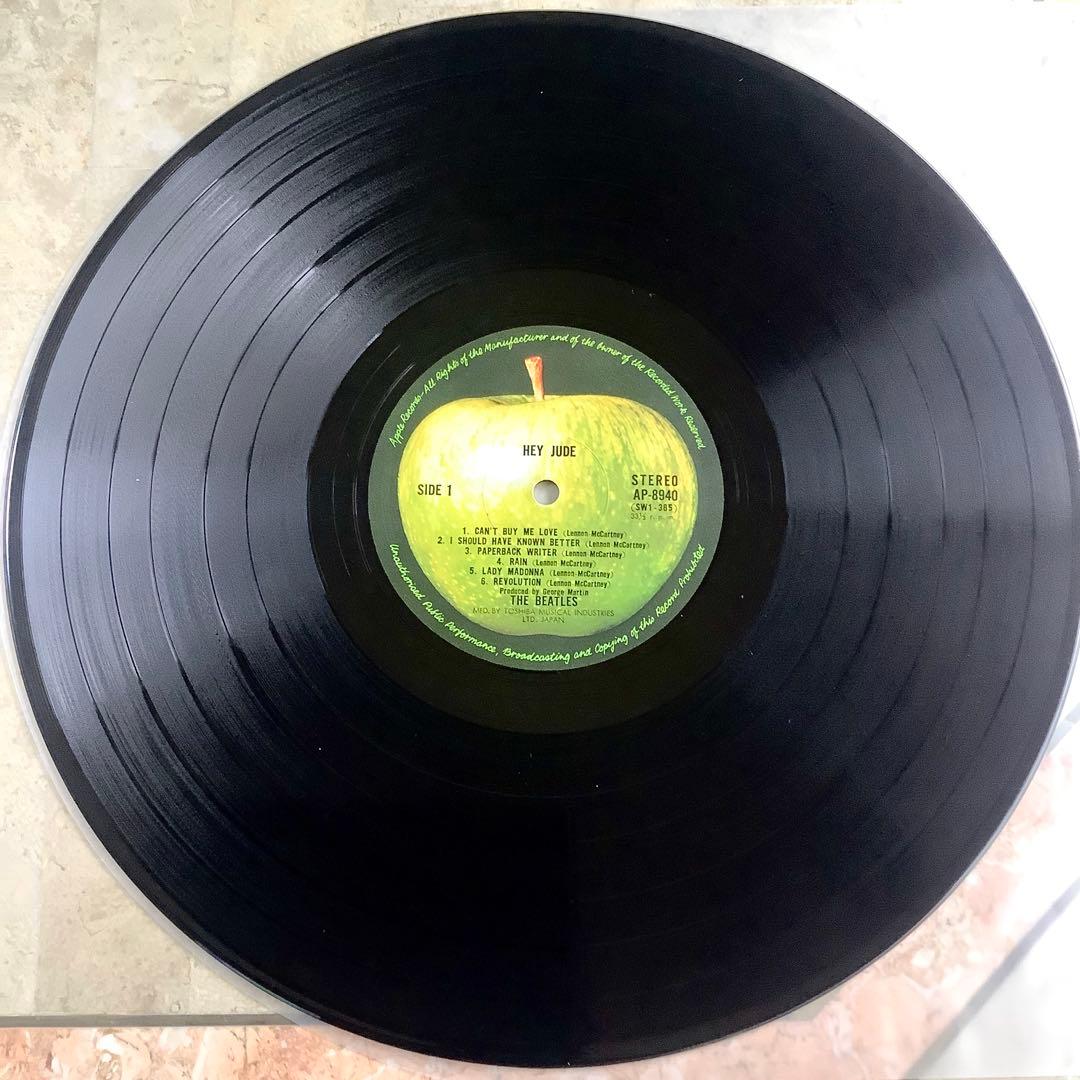 美品! ビートルズ ヘイジュード 1970年 オリジナル 帯付 補充注文票付