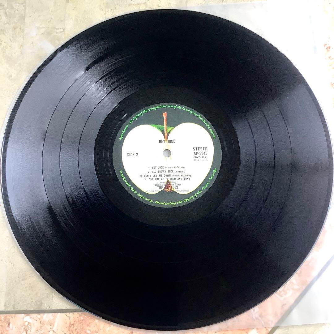 美品! ビートルズ ヘイジュード 1970年 オリジナル 帯付 補充注文票付