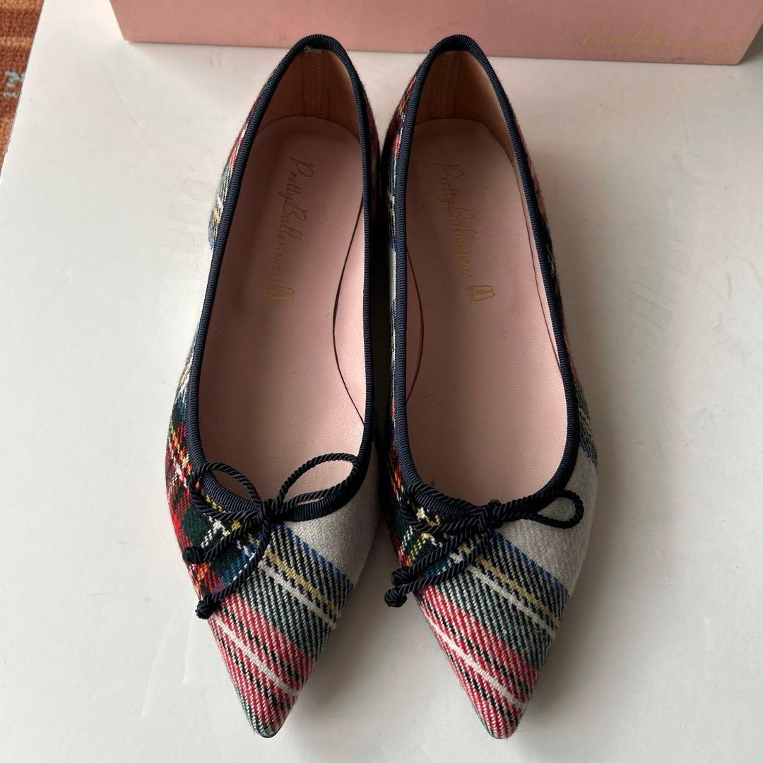 新品prelly ballerinasバレエシューズ 37.5 スペイン製