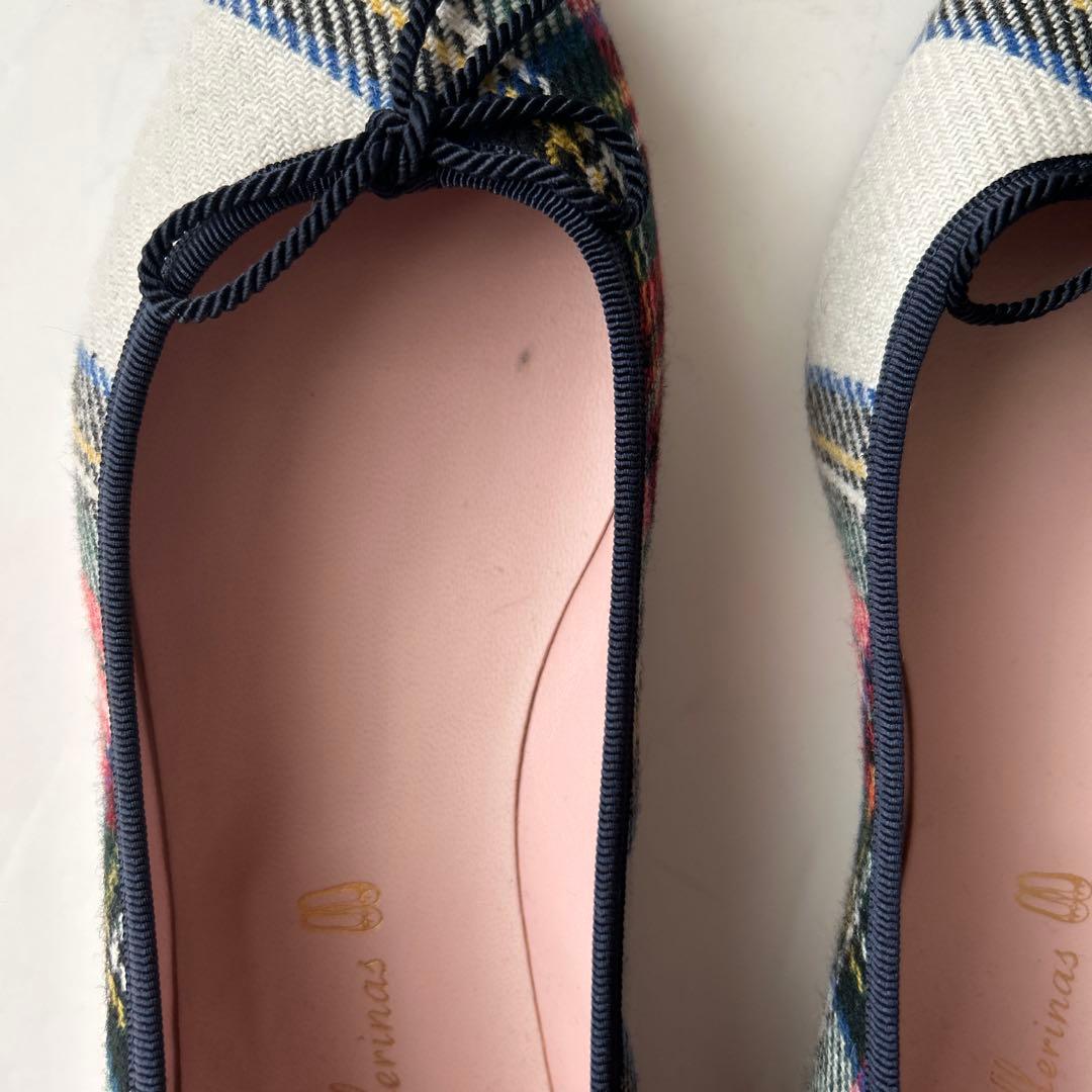 新品prelly ballerinasバレエシューズ 37.5 スペイン製