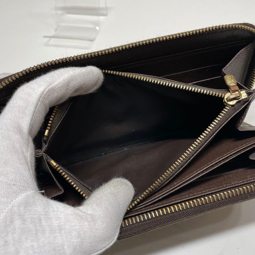 ダ*ー様 LOUIS VUITTON ダミエ　長財布 ブラウン