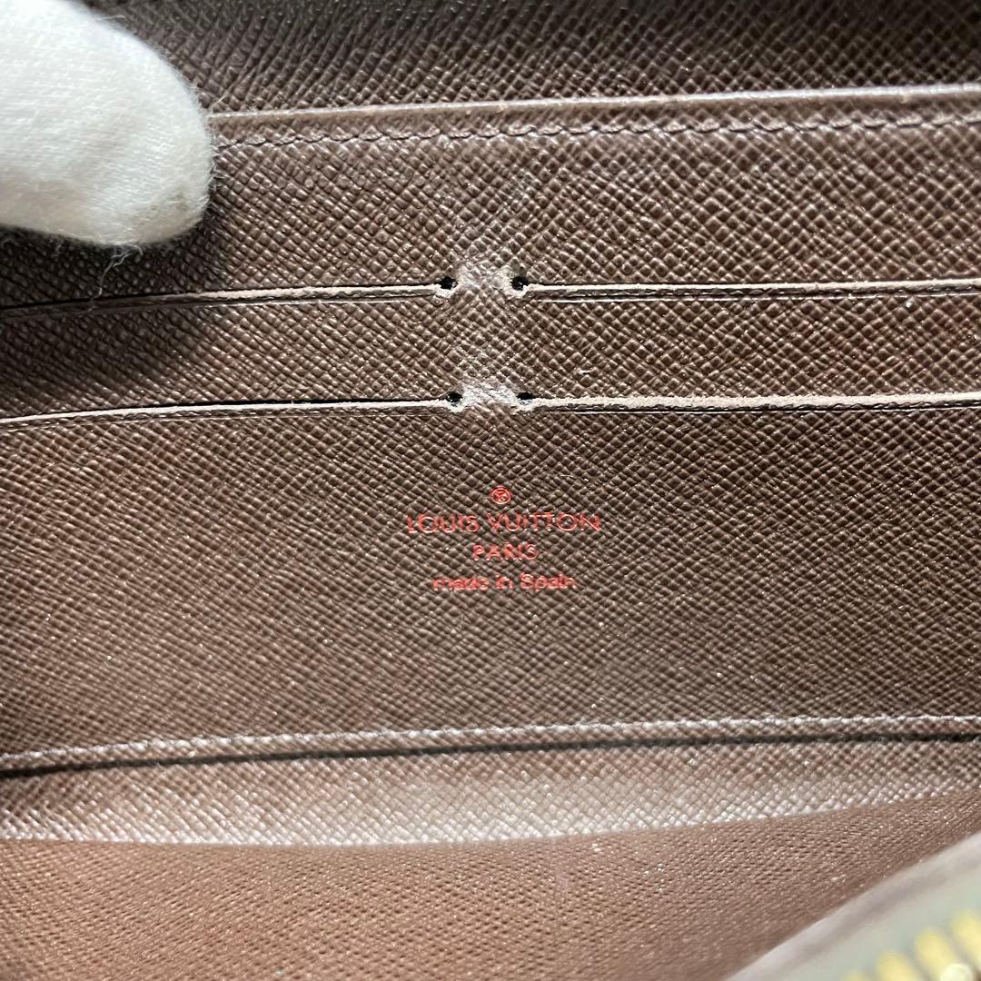 ダ*ー様 LOUIS VUITTON ダミエ　長財布 ブラウン