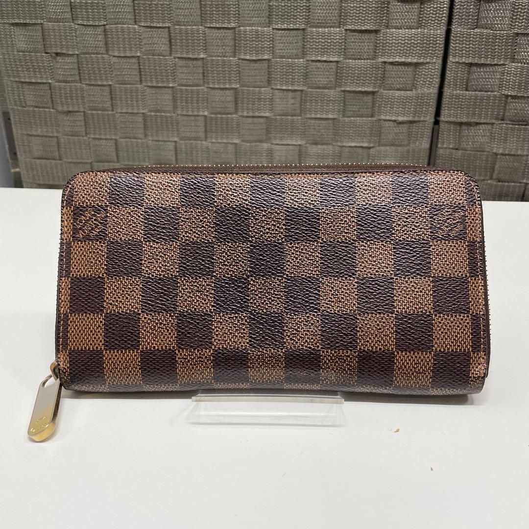 ダ*ー様 LOUIS VUITTON ダミエ　長財布 ブラウン