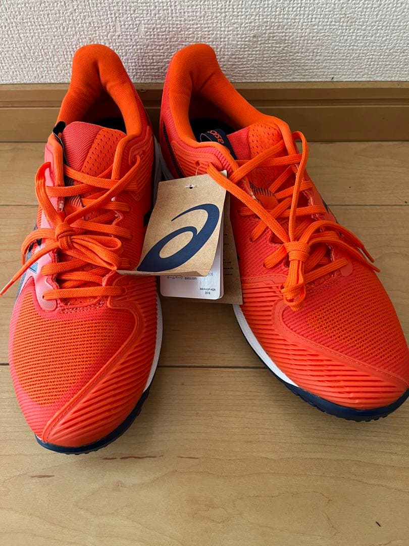 新品未使用　アシックス ソリューションスピードFF 3 OC 27.0オレンジ