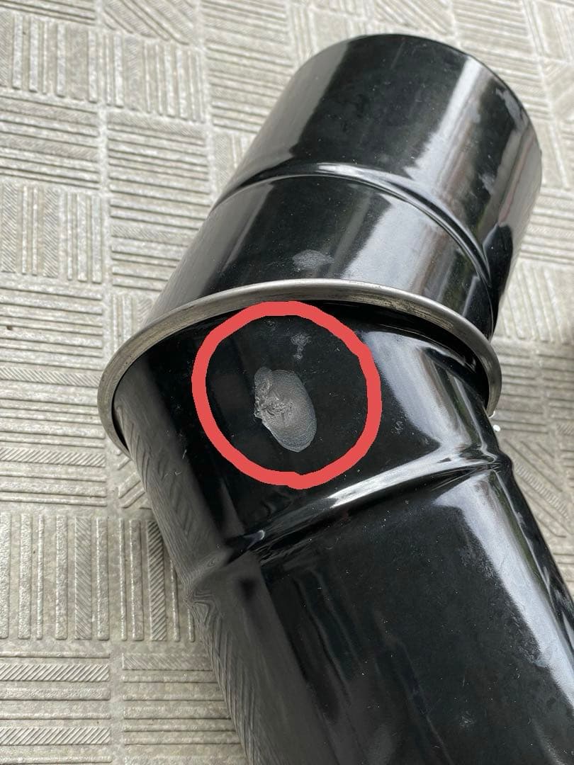 新保製作所　カラー角型窓付きガード付薪ストーブ／ホーロー煙突／バッグ　セット