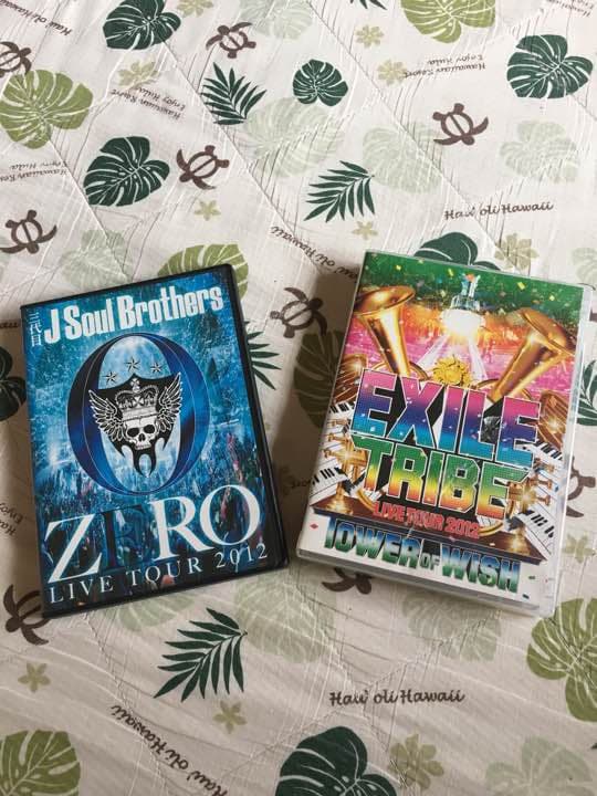 3代目、EXILE LIVEDVD