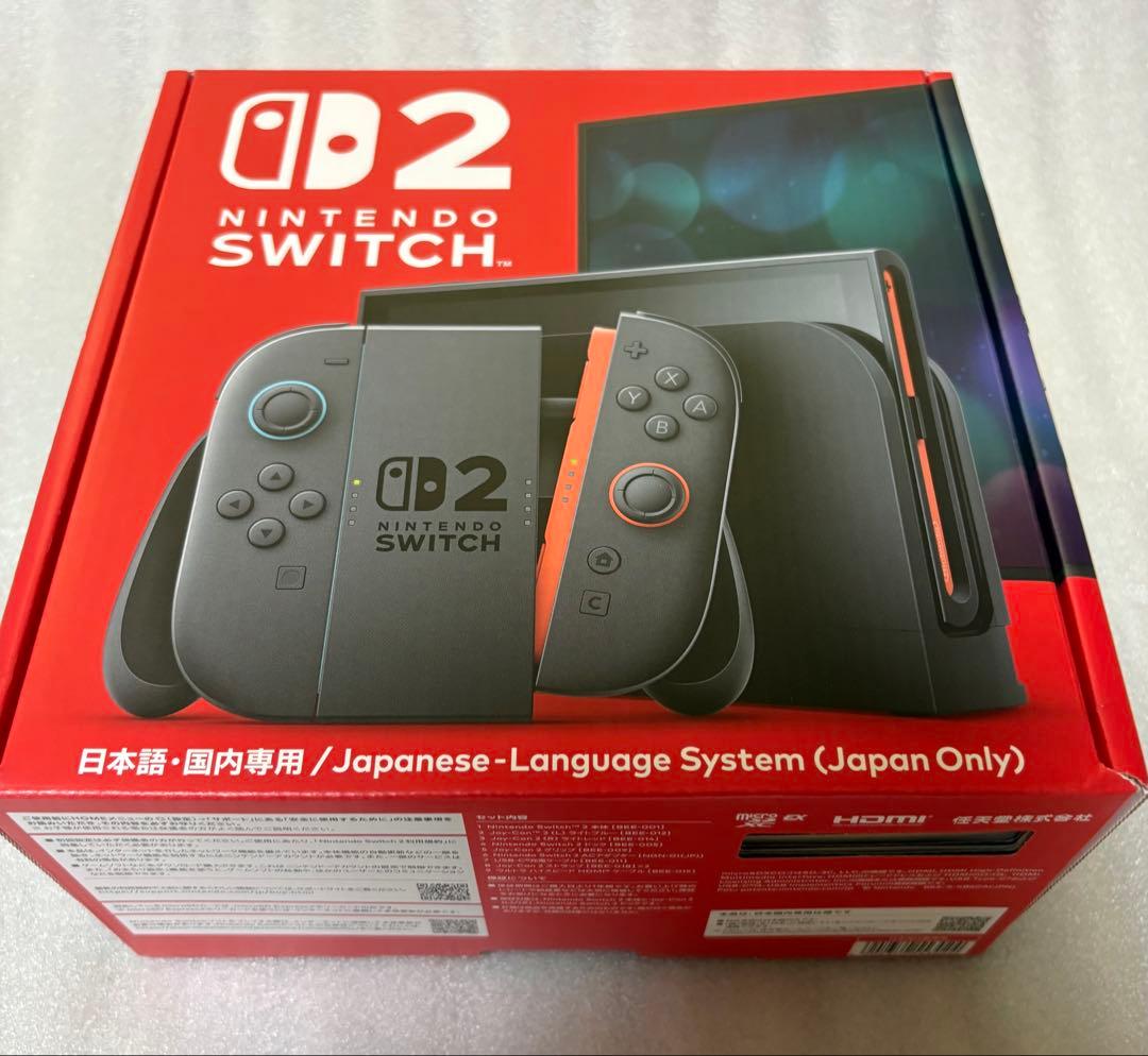 ☆即発送☆ Switch2本体 新品未開封（日本語・国内専用）本体