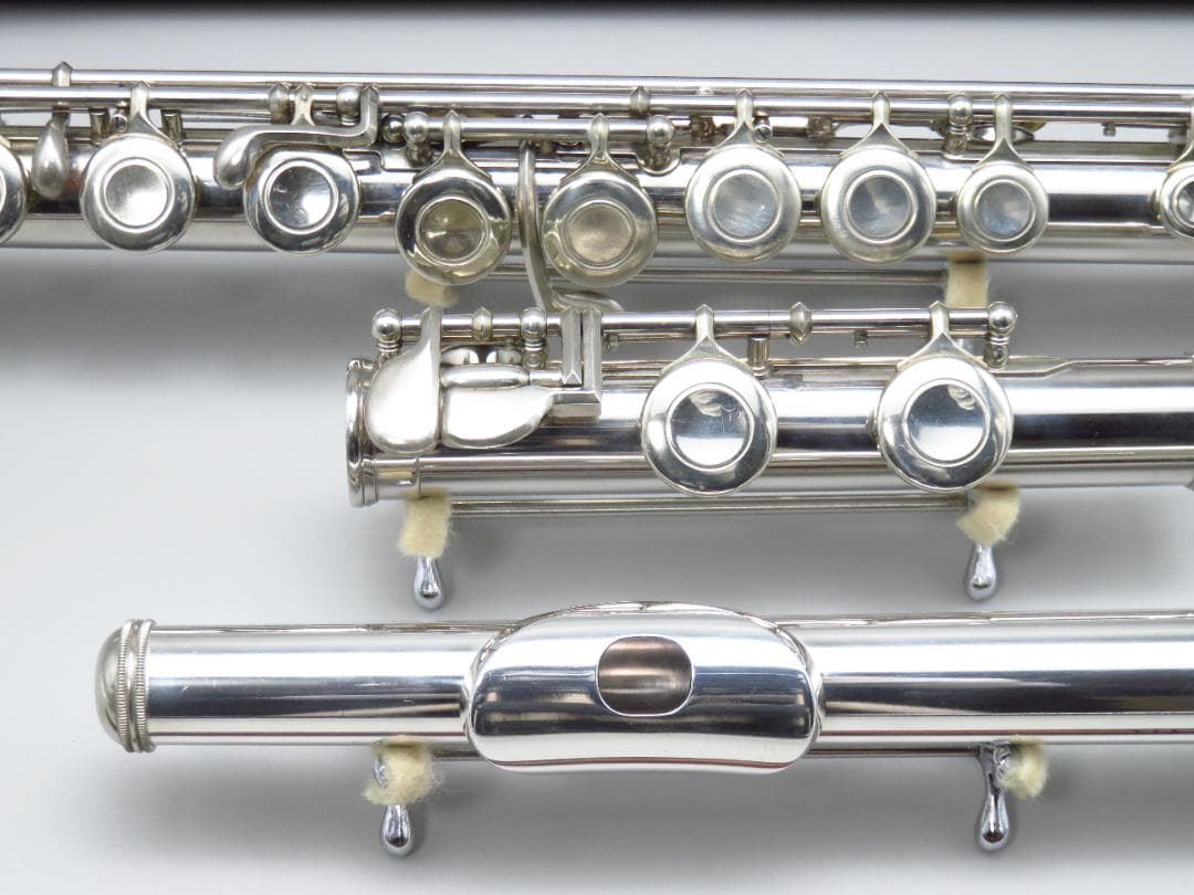 メンテナンス済　フルート　頭部管銀製　オールド ムラマツ　Muramatsu