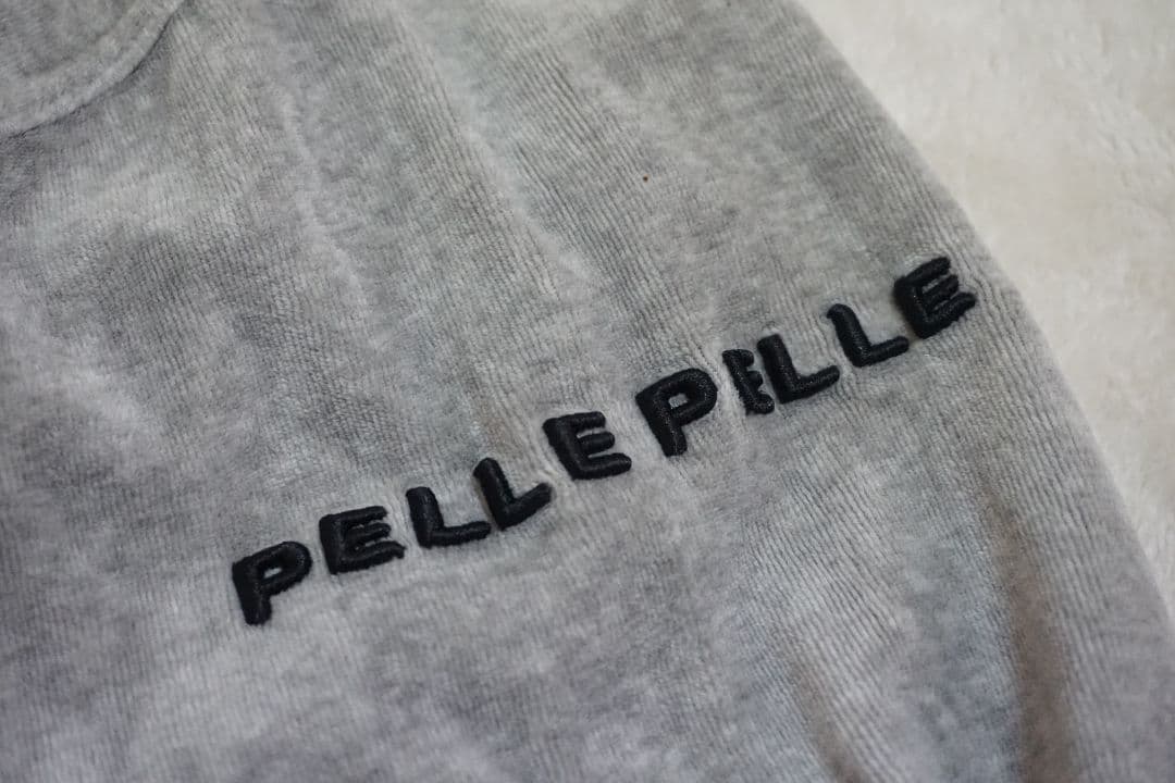 PELLE PELLE スウェット ベロア調 トラック ジャケット L ジャージ