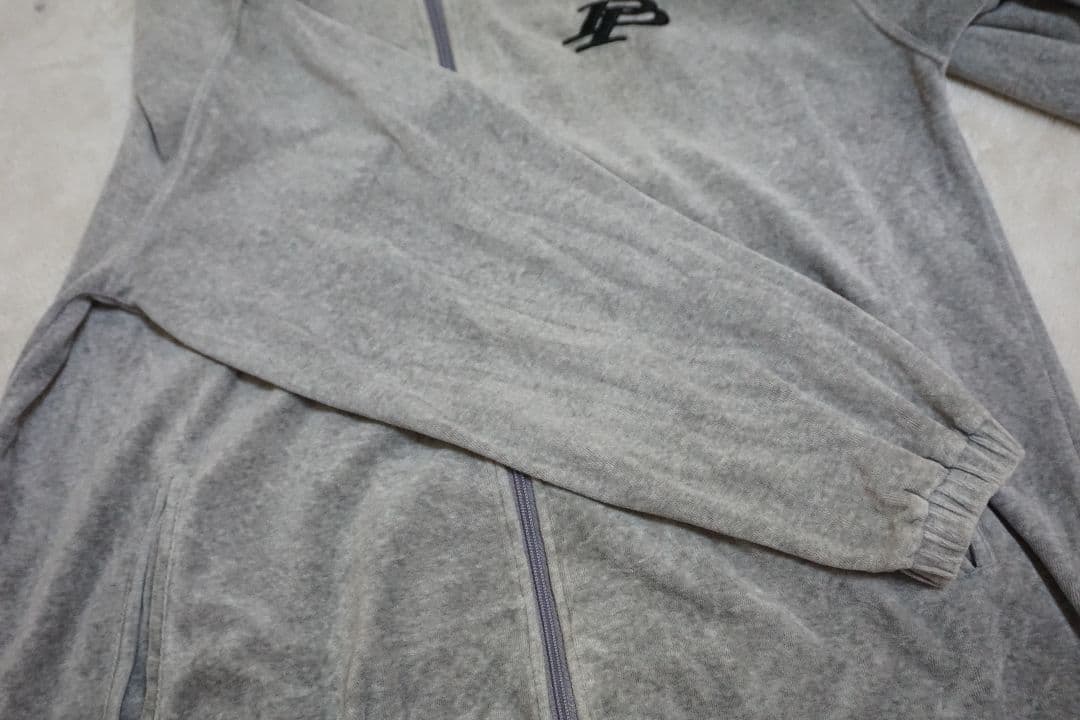 PELLE PELLE スウェット ベロア調 トラック ジャケット L ジャージ