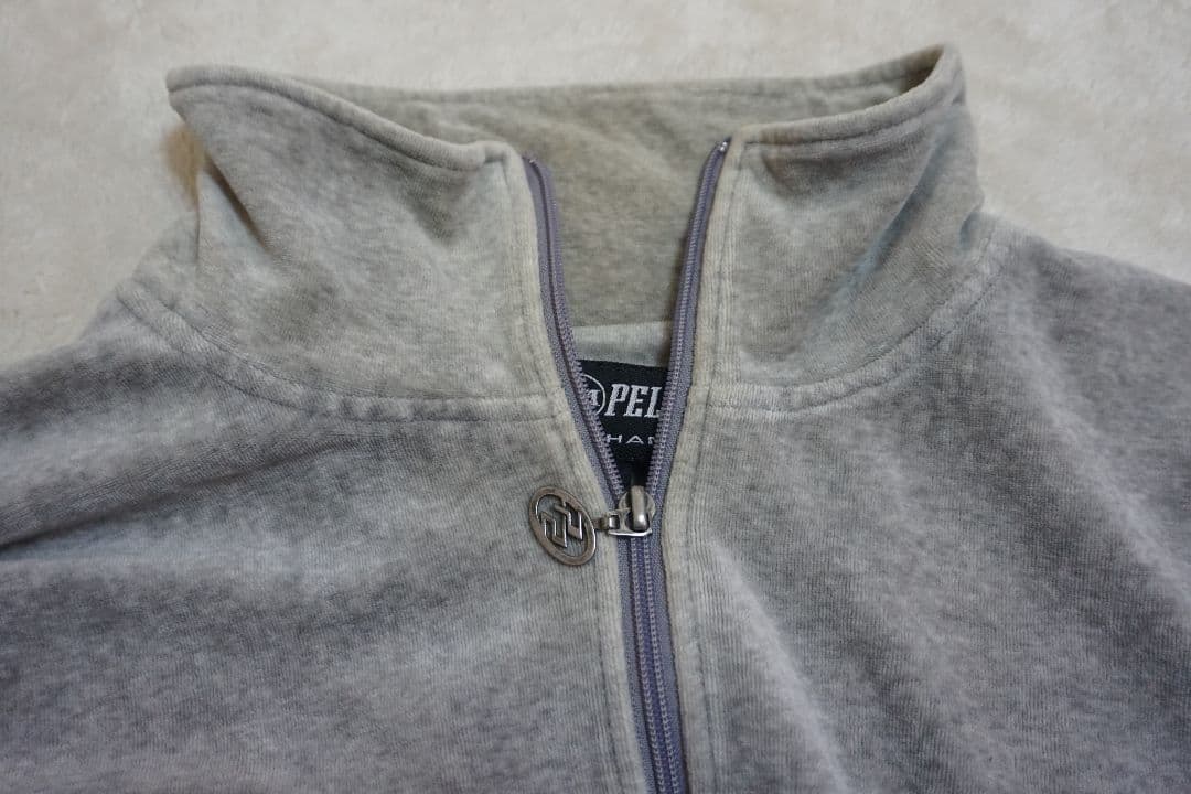 PELLE PELLE スウェット ベロア調 トラック ジャケット L ジャージ