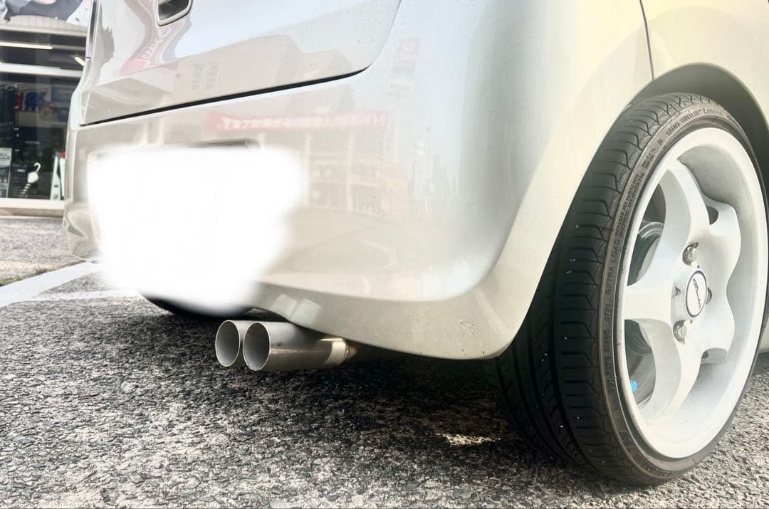 L275 ミラ マフラー サムライパワー デュアル