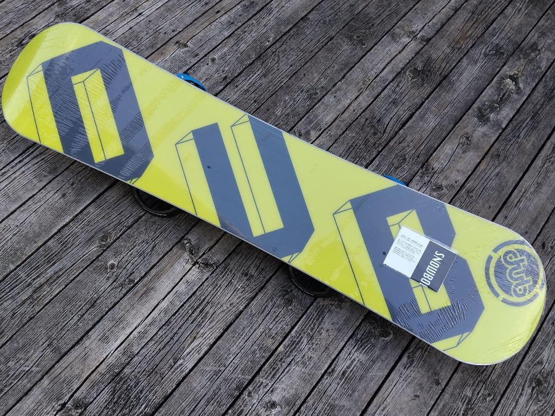 子供用 スノーボード3点セット DUB 108cm ビン BOAブーツ 20.5