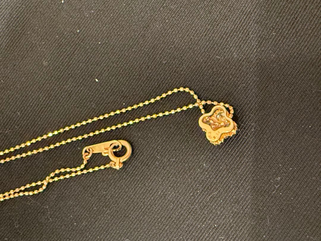 ツツミ　tsutsumi フラワーダイヤモンド　K14ゴールド