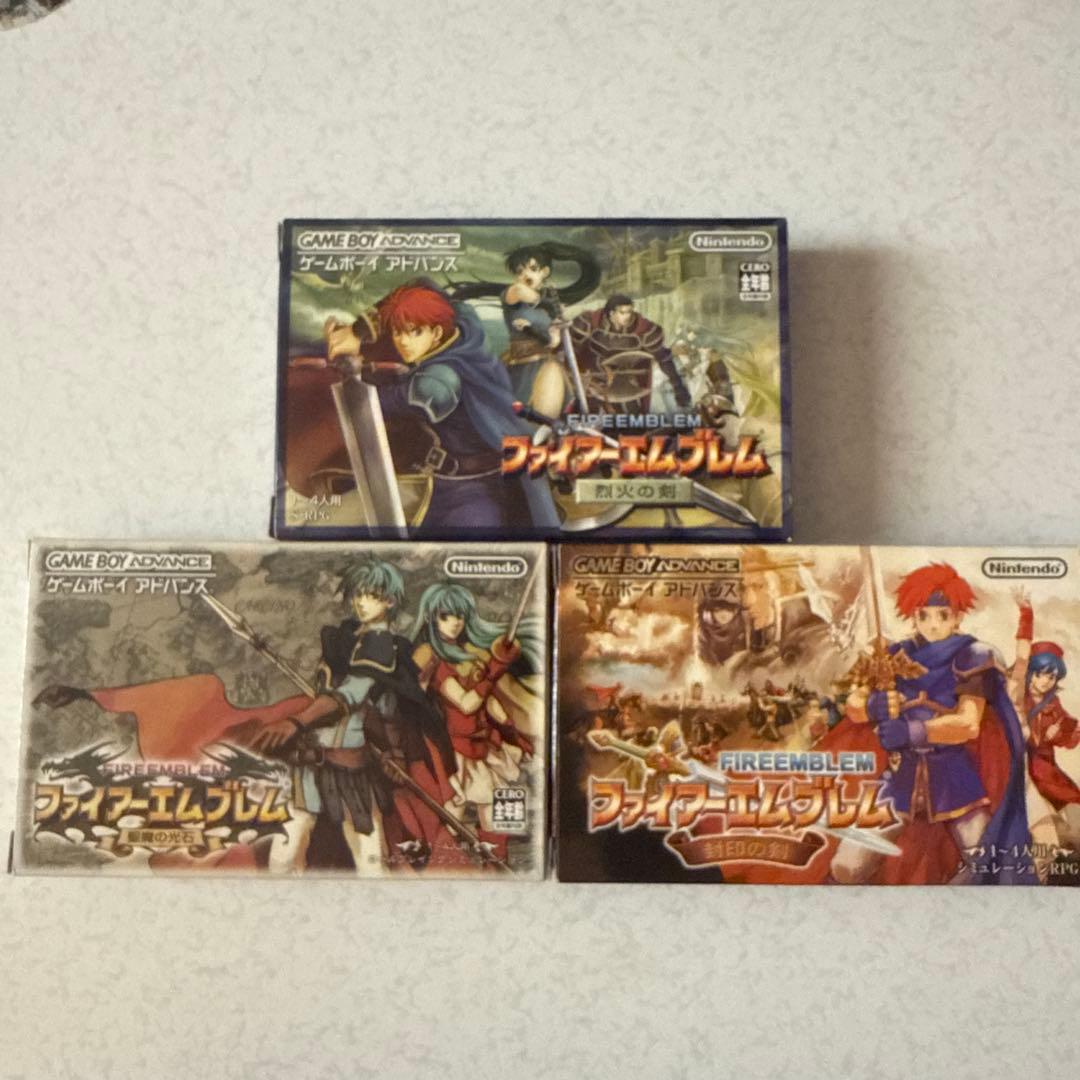 ロ*ク様 ファイアーエムブレム 封印の剣 & 烈火の剣&聖魔の光石 三作セット