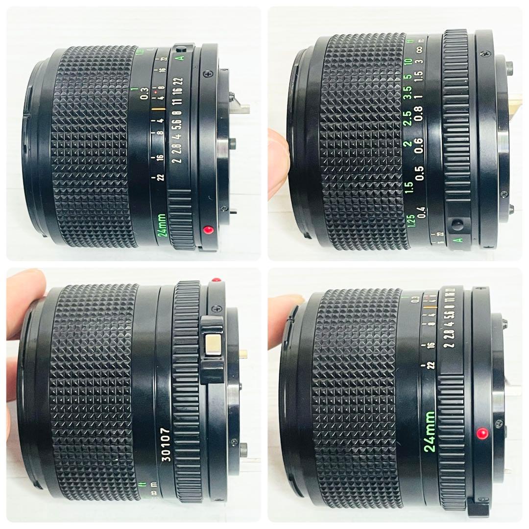 【美品】Canon NEW FD 24mm F2 フード BW-52C 希少