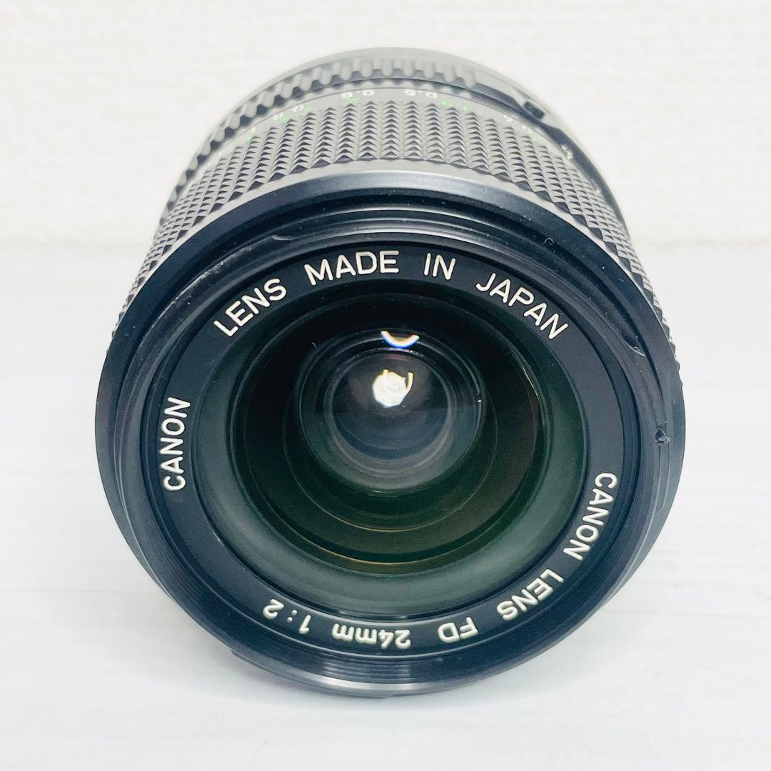 【美品】Canon NEW FD 24mm F2 フード BW-52C 希少