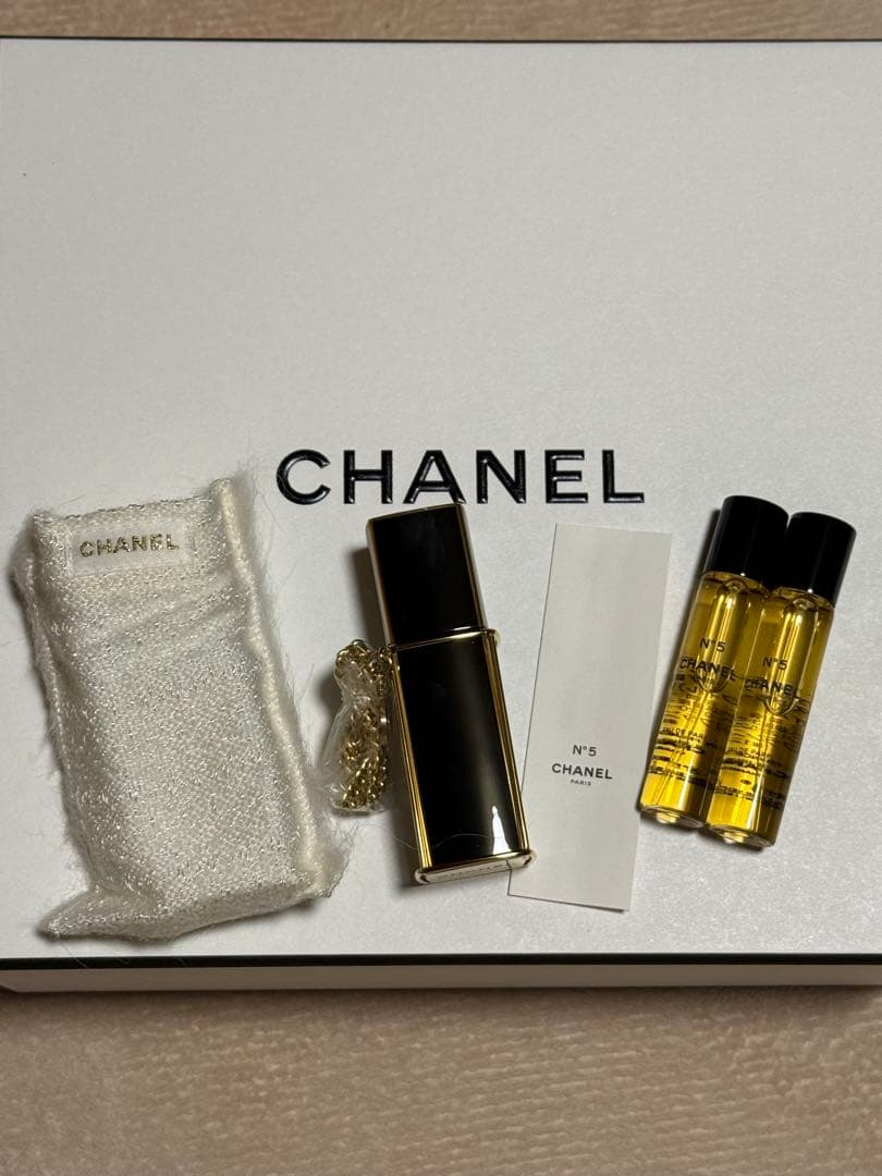 CHANEL N°5 パーススプレー 黒 3×7ml 限定
